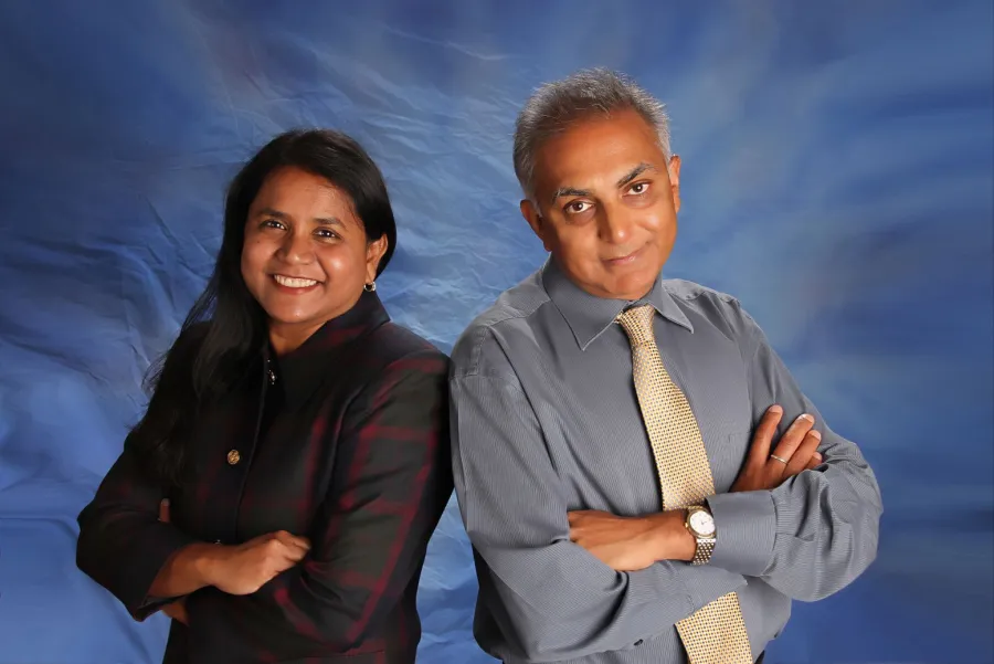 Dr. Sirivolu and Dr. Patel at Family Dentist of Palm Beach